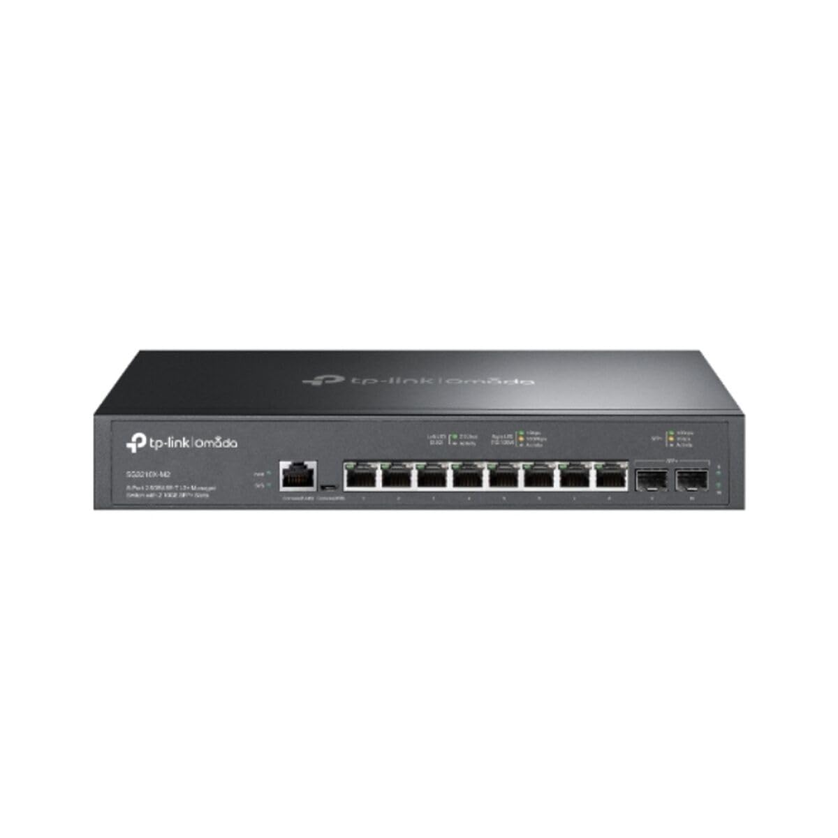 TP-LINK 2台 TL-SG3210XHP-M2(UN) JetStream 8ポート 2.5GbE POE+ L2+ マネージ
